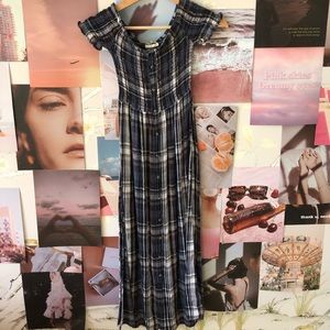 urban outfitters long blue picnic dress💙💙